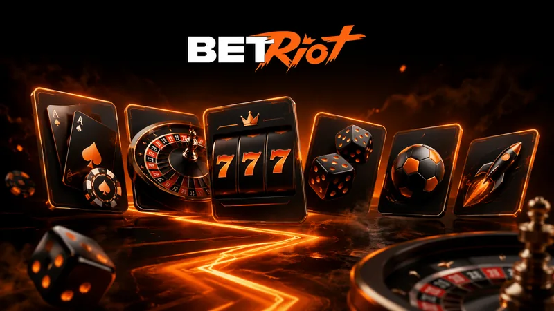 Machines à sous BetRiot — 7 000 slots NetEnt, Pragmatic Play, roulette et jackpots